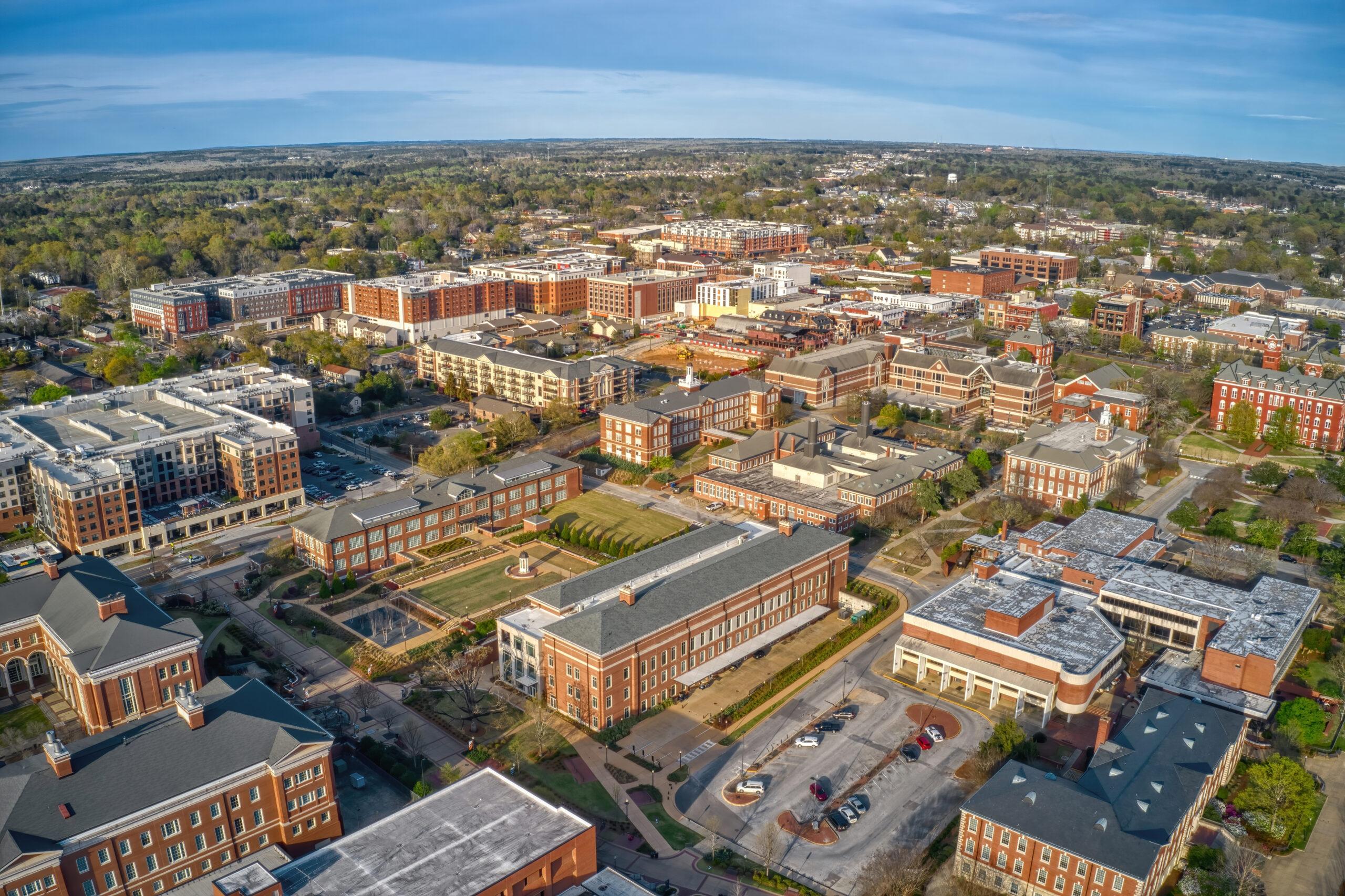 Auburn aerial view